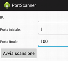 android port scanner app