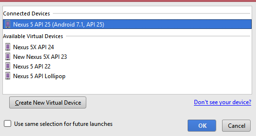 emulatore su Android Studio